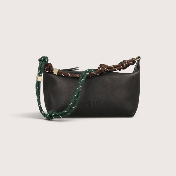FLÒ POUCH Aged Leather - Brown