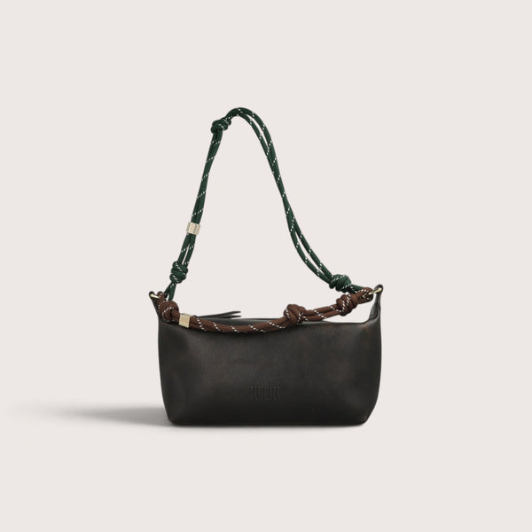 FLÒ POUCH Aged Leather - Brown