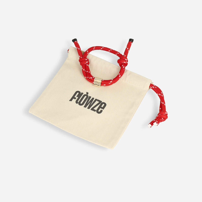 F L Ò / B R A C E RED  - Braccialetto in corda