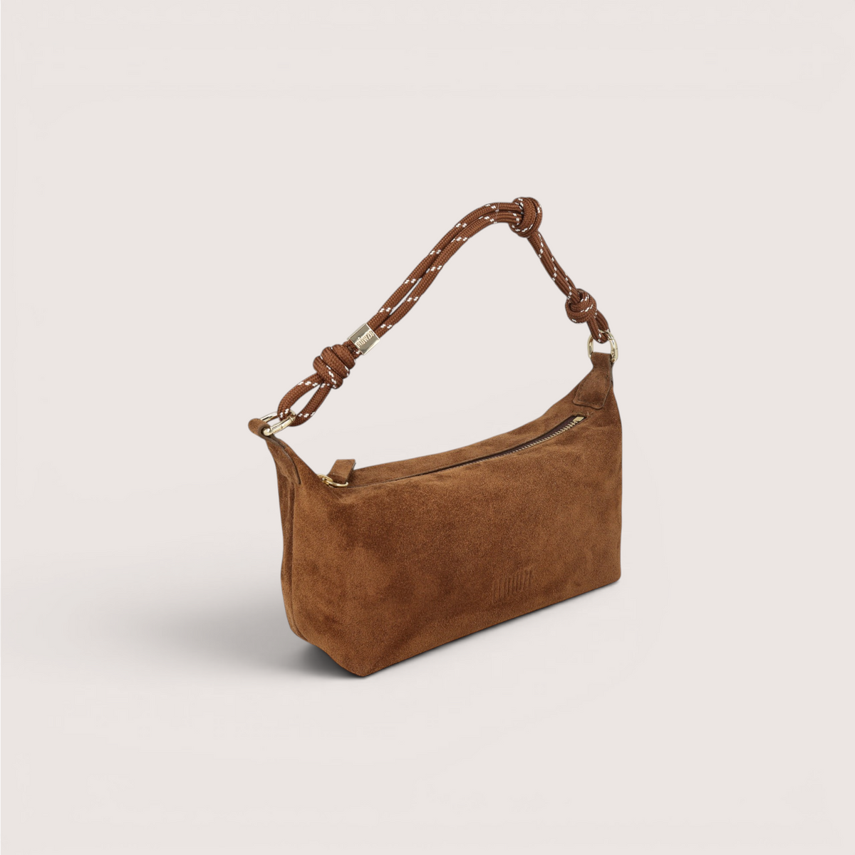 FLÒ POUCH Suede - Brown