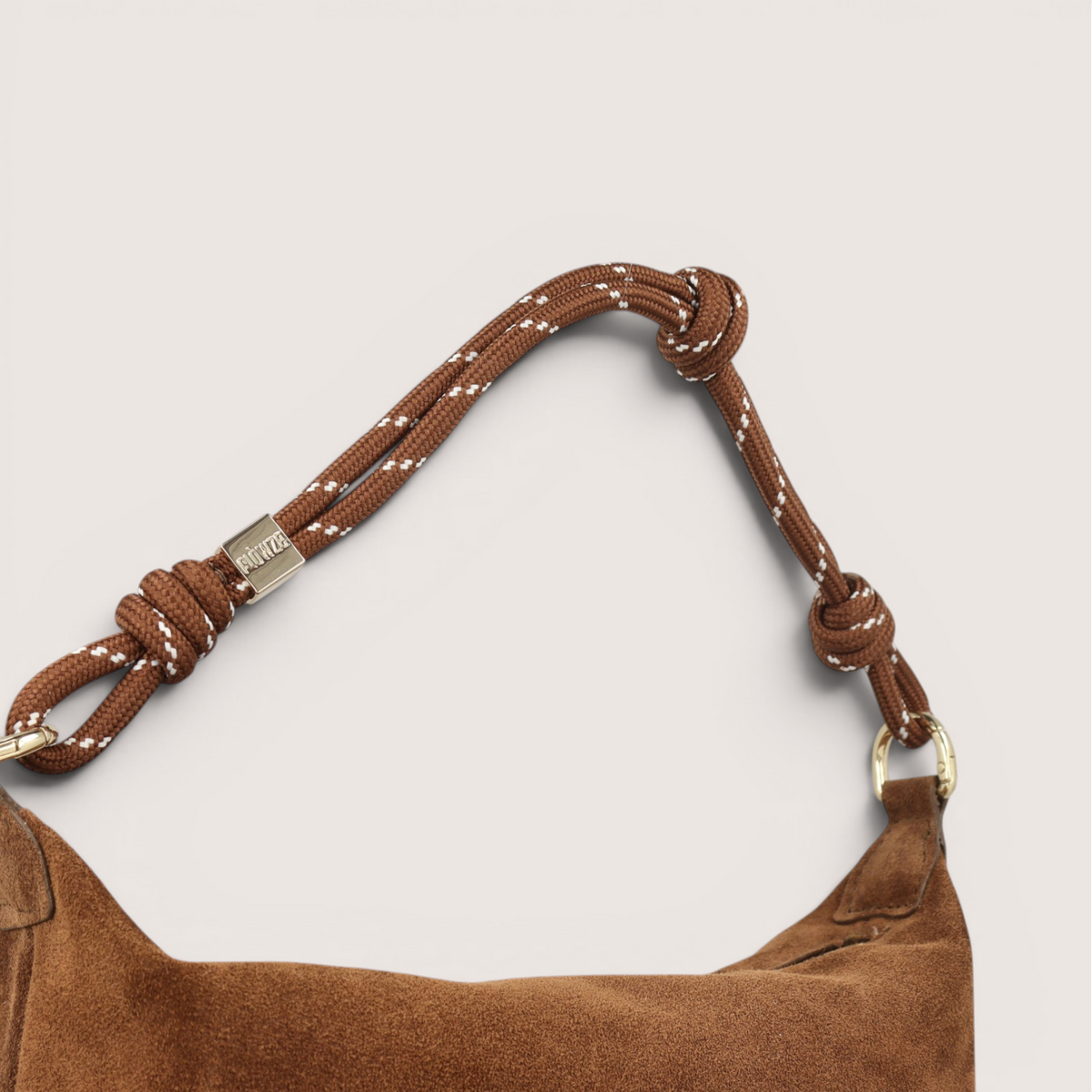 FLÒ POUCH Suede - Brown