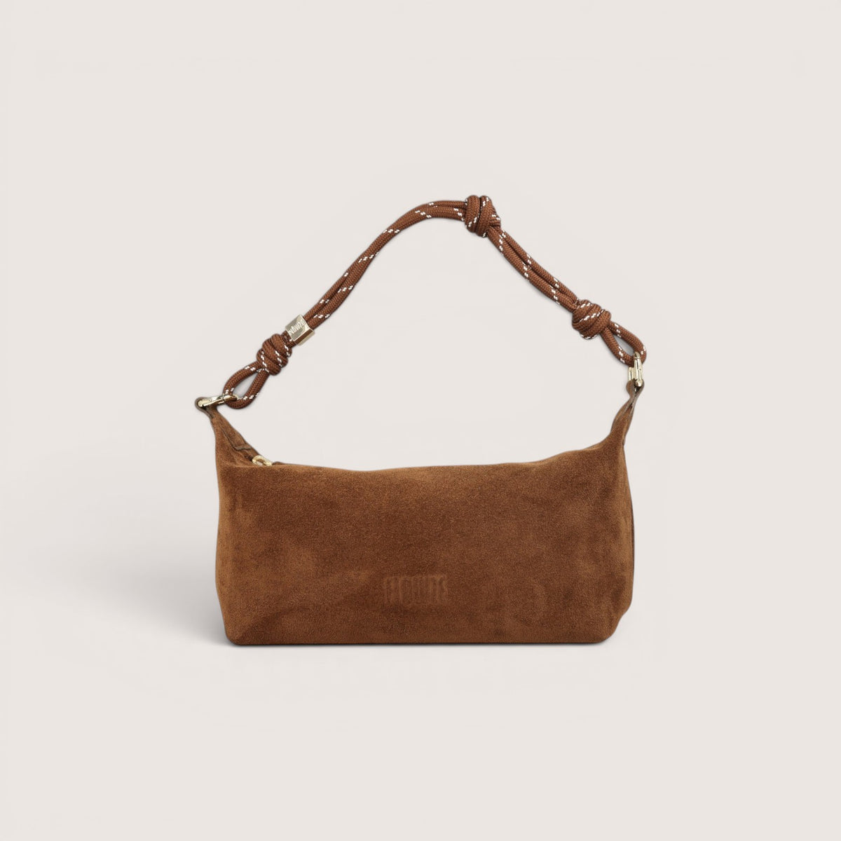 FLÒ POUCH Suede - Brown