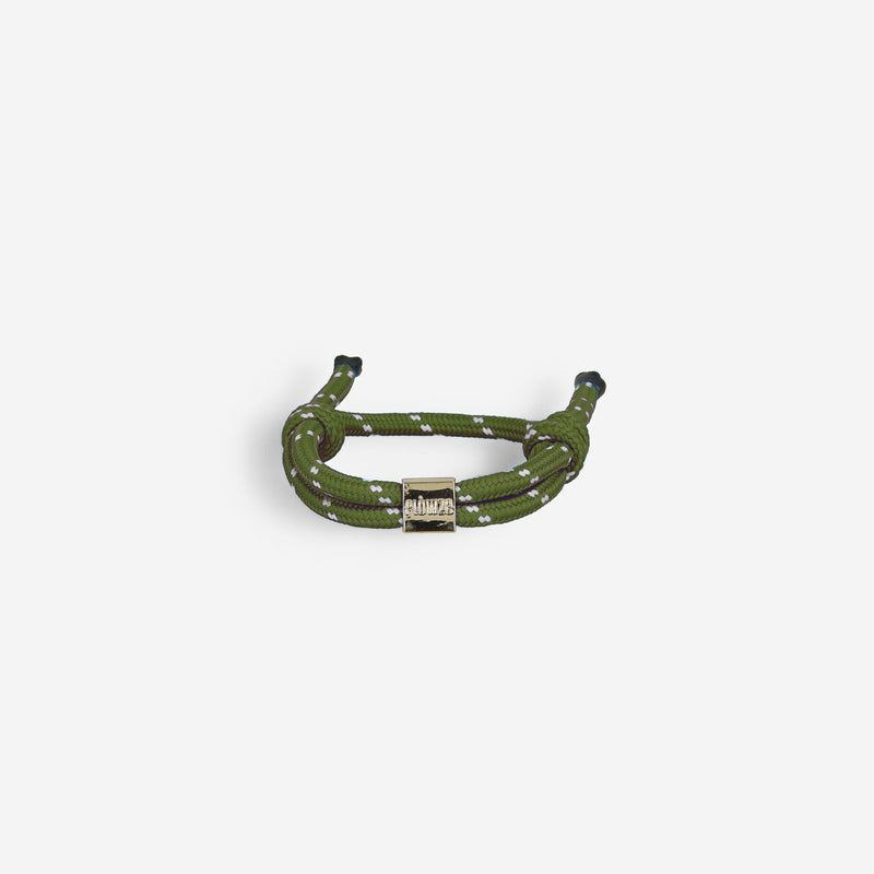 FL Ò / BRACE GREEN - Pulsera de cuerda