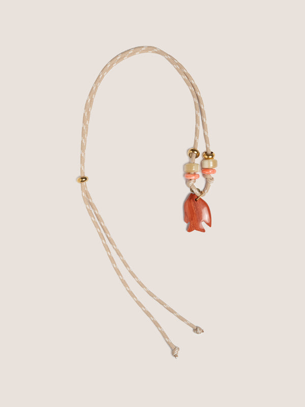 Flowze x Collanine Colorate - F L Ò Necklace - Argilla