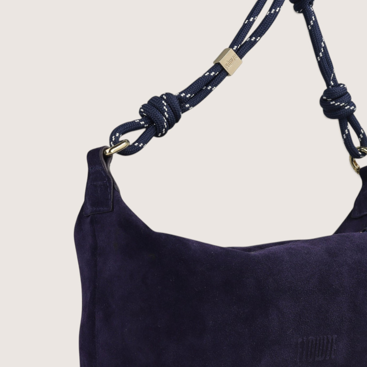 FLÒ POUCH Suede - Navy