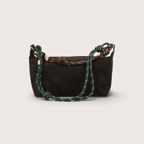 FLÒ POUCH Suede - Espresso