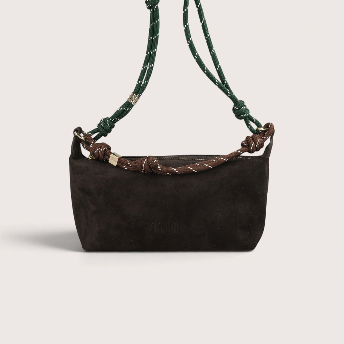 FLÒ POUCH Suede - Espresso