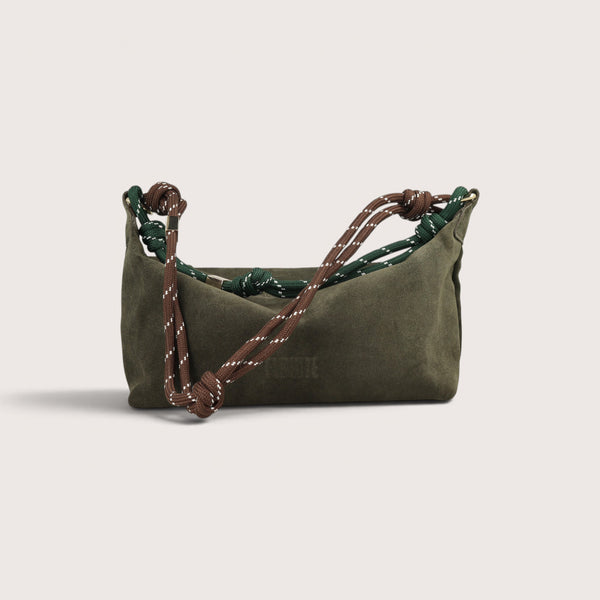 FLÒ POUCH Suede - Khaki