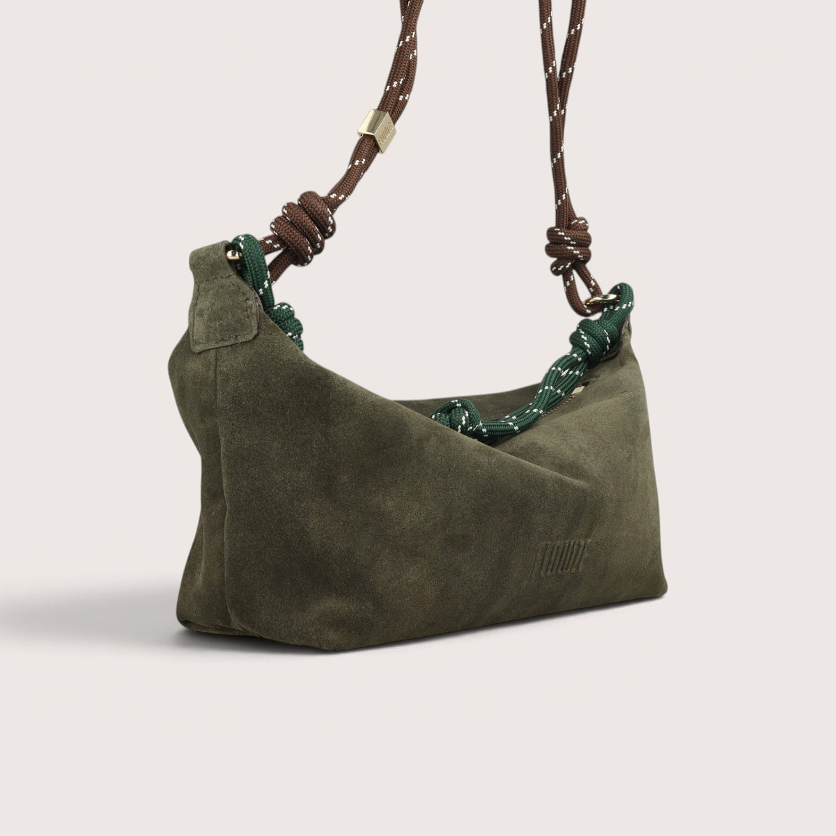 FLÒ POUCH Suede - Khaki